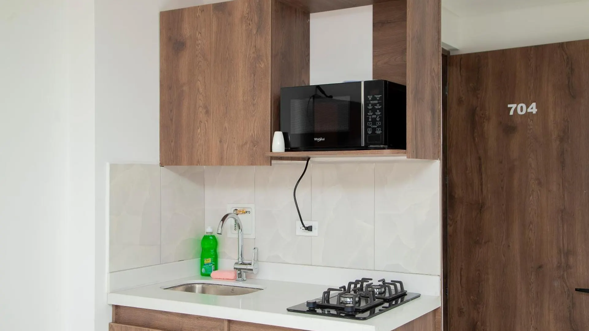Apartmán Loft Laureles Con Excelente Ubicacion Con Aire Acondicionado Y Cama King Medellín 0*,  Kolumbie